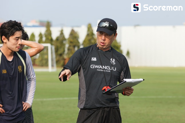 광주FC, 태국 1차 전지훈련 성공적 마무리…이정규 감독 